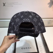 LV 路易威登 包邊皮牛仔棒球帽