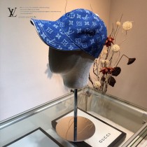 LV 路易威登 包邊皮牛仔棒球帽