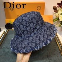 DIOR奧迪 新品官網限量款帽子 復古的牛仔 配老花logo，超級百搭
