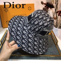 Dior迪奧官網新漁夫帽 字母印花logo 大帽檐遮陽帽，爆款漁夫帽