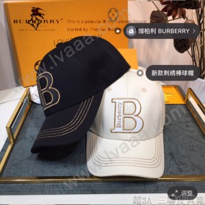 巴寶莉Burberry 新款刺繡logo棒球帽  精致走線