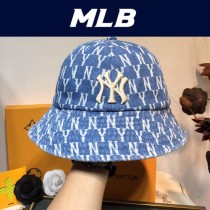 MLB老花牛仔漁夫帽 2020大爆款 泫雅同款時尚潮流 超級可人的顏色