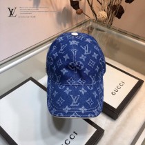 LV 路易威登 包邊皮牛仔棒球帽