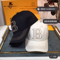 巴寶莉Burberry 新款刺繡logo棒球帽  精致走線