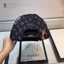 LV 路易威登LV原單帽子動物系列logo棒球帽，個性十足 高端大氣 休閑又有範 百搭款 時尚達人必備款