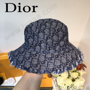 DIOR奧迪 新品官網限量款帽子 復古的牛仔 配老花logo，超級百搭