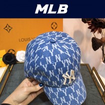 MLB老花牛仔棒球帽 2020大爆款 泫雅同款時尚潮流 超級可人的顏色