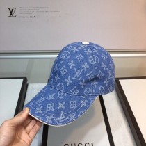 LV 路易威登 包邊皮牛仔棒球帽