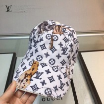 LV 路易威登LV原單帽子動物系列logo棒球帽，個性十足 高端大氣 休閑又有範 百搭款 時尚達人必備款