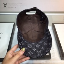 LV 路易威登 包邊皮牛仔棒球帽