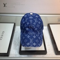 LV 路易威登 包邊皮牛仔棒球帽