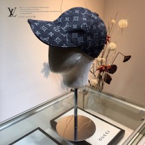 LV 路易威登 包邊皮牛仔棒球帽