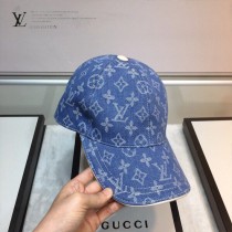 LV 路易威登 包邊皮牛仔棒球帽