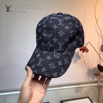 LV 路易威登 包邊皮牛仔棒球帽