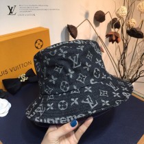 LV路易威登 牛仔漁夫帽 superme聯名新品，官網同步上線
