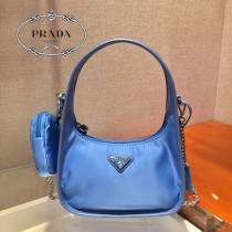 1BC114-2  PRADA普拉達新款原版皮Hobo 三合壹手提肩背斜跨包