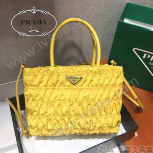 1BG321-2 PRADA普拉達 nylon 皺褶新款購物袋