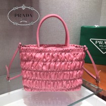 1BG321-1 PRADA普拉達 nylon 皺褶新款購物袋