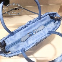 1BG321-4 PRADA普拉達 nylon 皺褶新款購物袋