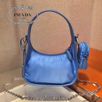 1BC114-2  PRADA普拉達新款原版皮Hobo 三合壹手提肩背斜跨包
