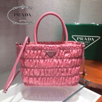 1BG321-1 PRADA普拉達 nylon 皺褶新款購物袋