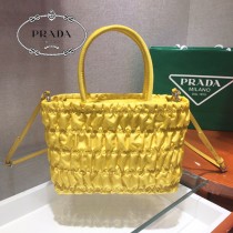 1BG321-2 PRADA普拉達 nylon 皺褶新款購物袋