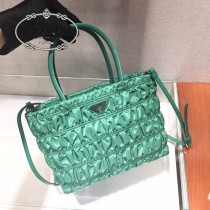 1BG321-3 PRADA普拉達 nylon 皺褶新款購物袋