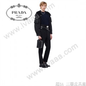 2VF027  PRADA普拉達新款原版皮手拿包