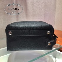 2VF027  PRADA普拉達新款原版皮手拿包