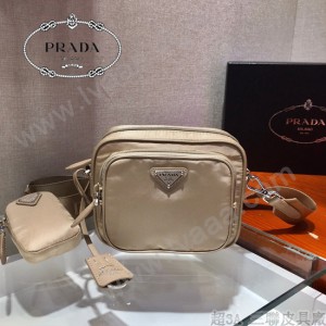 1BH017-2 PRADA普拉達新款原版皮三合壹相機包
