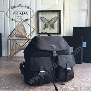 2811 PRADA普拉達新款原版皮雙肩包  頂級貨