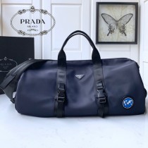 2VC015 PRADA普拉達新款原版皮旅行袋