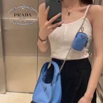 1BC114-2  PRADA普拉達新款原版皮Hobo 三合壹手提肩背斜跨包