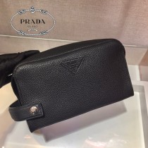 2VF027  PRADA普拉達新款原版皮手拿包