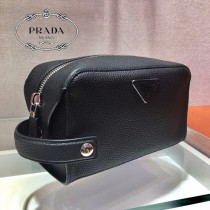 2VF027  PRADA普拉達新款原版皮手拿包