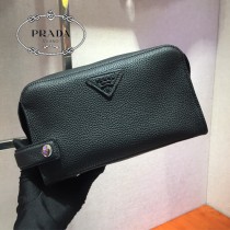2VF027  PRADA普拉達新款原版皮手拿包
