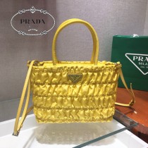 1BG321-2 PRADA普拉達 nylon 皺褶新款購物袋
