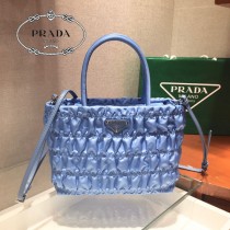 1BG321-4 PRADA普拉達 nylon 皺褶新款購物袋