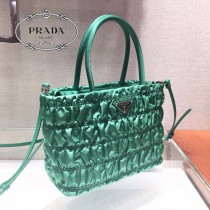 1BG321-3 PRADA普拉達 nylon 皺褶新款購物袋