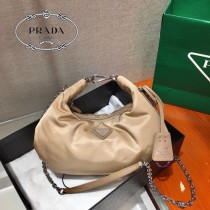 1BH172-3 PRADA普拉達新款原版皮雲朵包