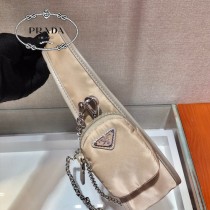 1BC114-1  PRADA普拉達新款原版皮Hobo 三合壹手提肩背斜跨包