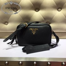 1BH082-2 PRADA 普拉達新款原版鹿皮紋相机包