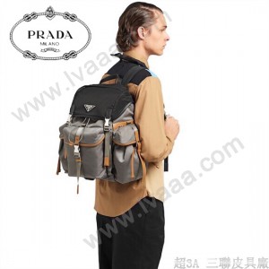 2VZ074 PRADA普拉達 原版皮新款雙肩背包背包