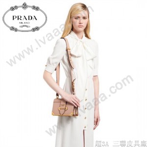 1BD045-10 PRADA普拉達新款原版皮郵差包