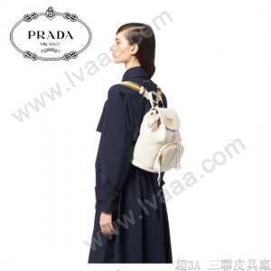 1BZ035 PRADA 普拉達新款原版皮雙肩背包