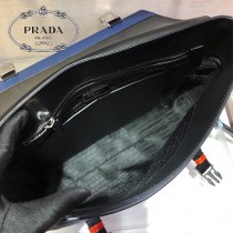 2VD018 PRADA普拉達新款原版皮男士郵差包斜挎包