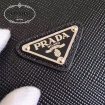 372 PRADA普拉達新款原版皮旅行袋