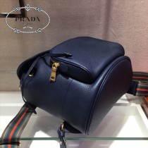1BZ035-2 PRADA 普拉達新款原版皮雙肩背包