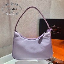 1NE515-3  PRADA普拉達新款原版皮Hobo包月亮形中古包