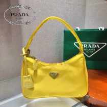 1NE515-7  PRADA普拉達新款原版皮Hobo包月亮形中古包